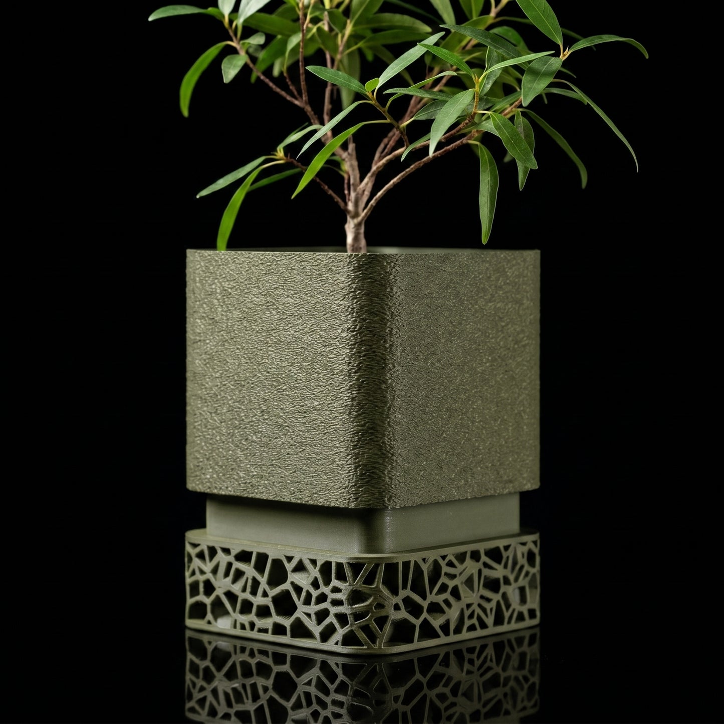 Macetero Voronoi  — Diseño Geométrico para Plantas