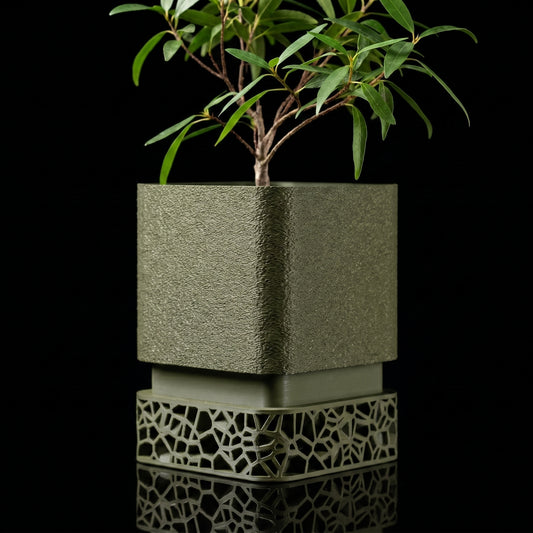 Macetero Voronoi  — Diseño Geométrico para Plantas